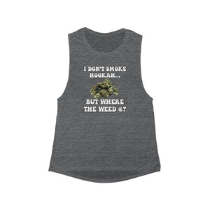 No Hookah #2 Women's Muscle Tank