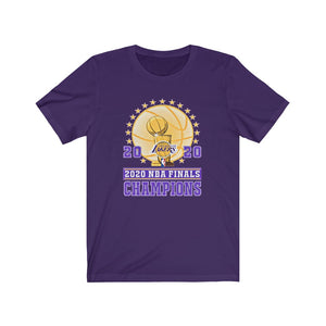 Gold Lakers 2020 Champs Unisex Tee
