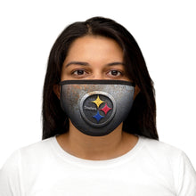 Load image into Gallery viewer, Steelers #1 Mixed-Fabric Mask