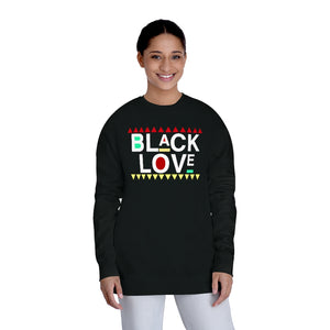 Black Love Fleece Sweatshirt