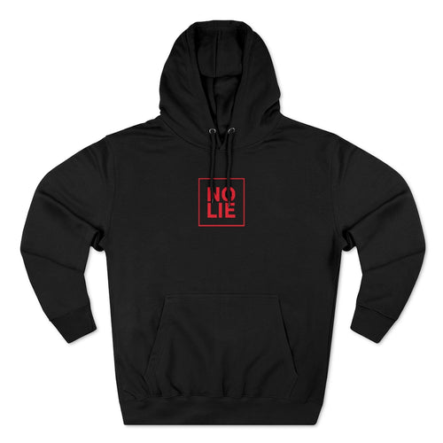No Lie Red Premium Hoodie