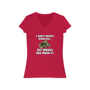 No Hookah #2 Women's Bella+Canvas V Neck