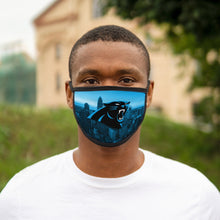 Load image into Gallery viewer, Panthers Mixed-Fabric Face Mask
