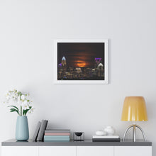 Load image into Gallery viewer, Charlotte Skyline Framed Horizontal