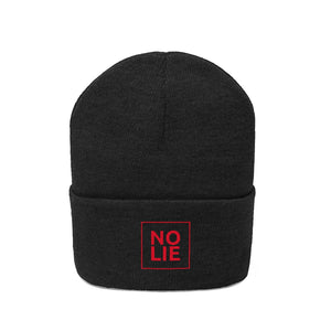 No Lie red Beanie