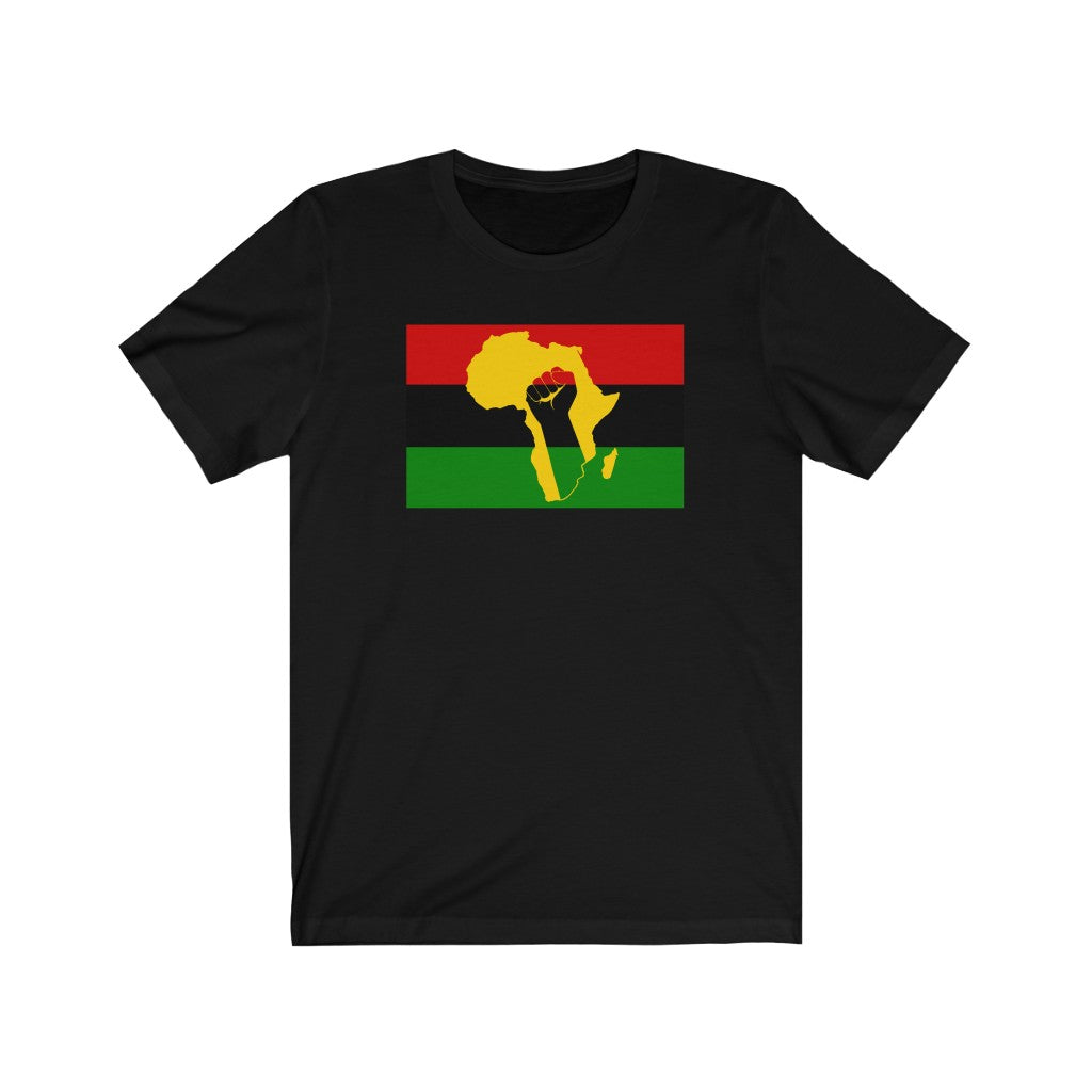 Africa Power Fist Tee (Print Geek)