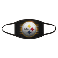 Load image into Gallery viewer, Steelers Mixed-Fabric Face Mask