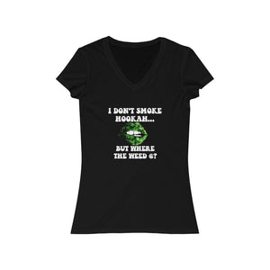 No Hookah Women's Bella+Canvas V Neck