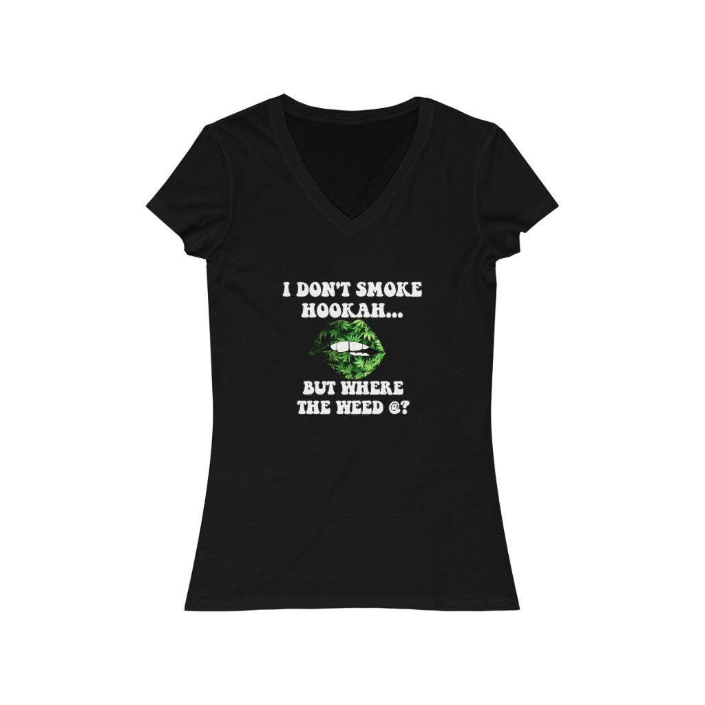 No Hookah Women's Bella+Canvas V Neck