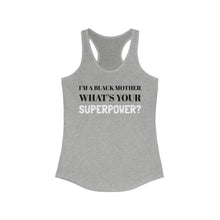 Load image into Gallery viewer, Black Mother Tank Top