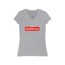 Load image into Gallery viewer, I Am Essential V-Neck Tee