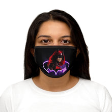 Load image into Gallery viewer, Batwoman Mixed-Fabric Mask