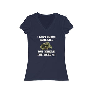 No Hookah #2 Women's Bella+Canvas V Neck