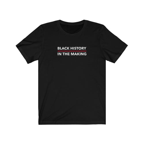 Black History(red line) Unisex Tee