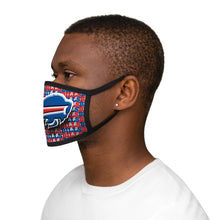 Load image into Gallery viewer, Bills Mixed-Fabric Face Mask