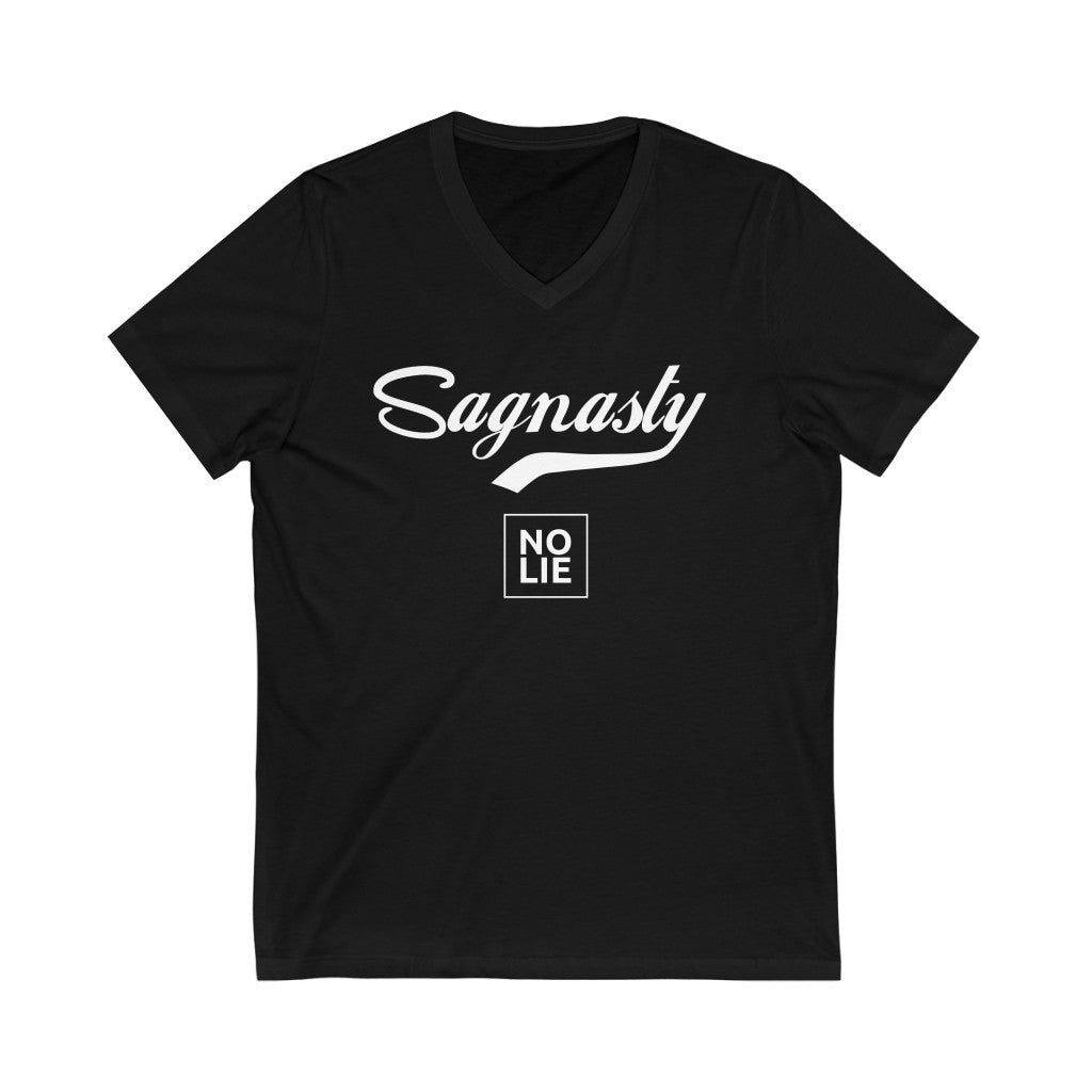 Sagnasty Unisex V-Neck Tee (dream junction)