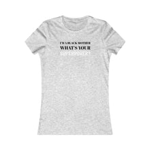 Load image into Gallery viewer, Black Mother Slim Fit Tee