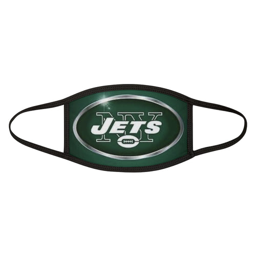 Jets Mixed-Fabric Face Mask
