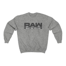 Load image into Gallery viewer, RAW Crewneck Sweatshirt