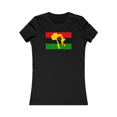 Africa/Power Fist Women's Tee (dream junction)