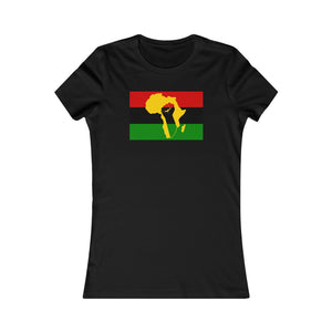 Africa/Power Fist Women's Tee (dream junction)