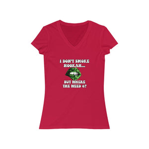 No Hookah Women's Bella+Canvas V Neck
