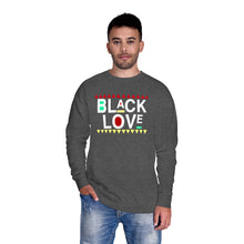Load image into Gallery viewer, Black Love Fleece Sweatshirt