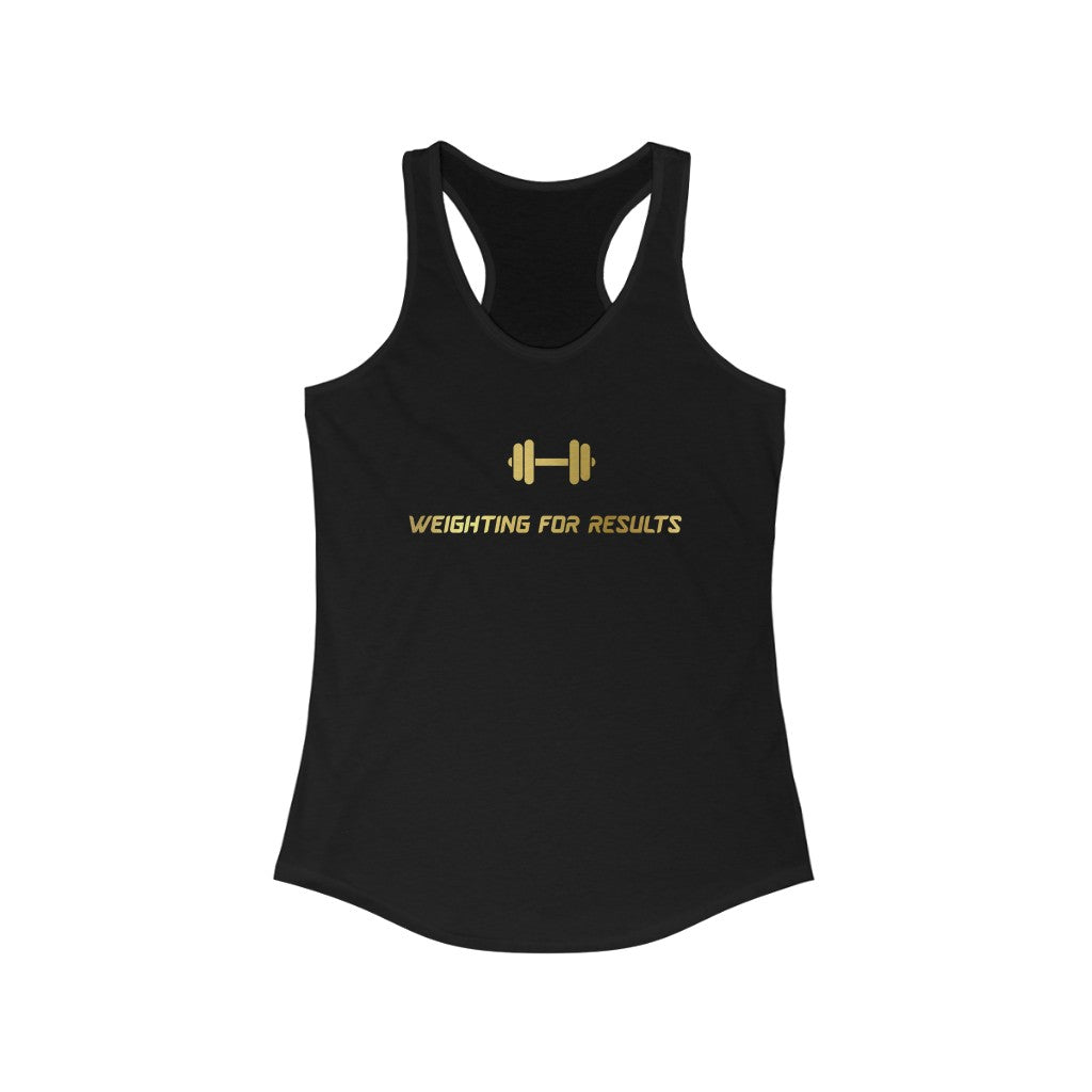 “Weighting For Results” Women’s Tank top