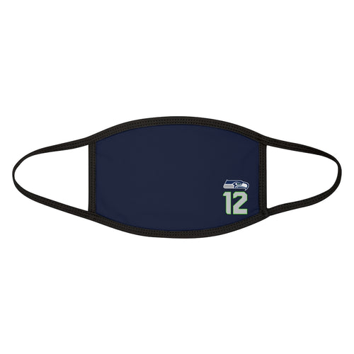 Seahawks Mixed-Fabric Face Mask