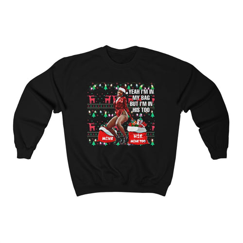 Hot Girl Santa Remix Sweatshirt