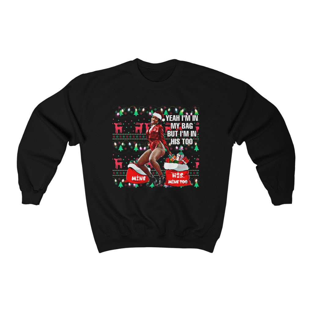 Hot Girl Santa Remix Sweatshirt