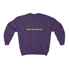 Load image into Gallery viewer, RAW Crewneck Sweatshirt