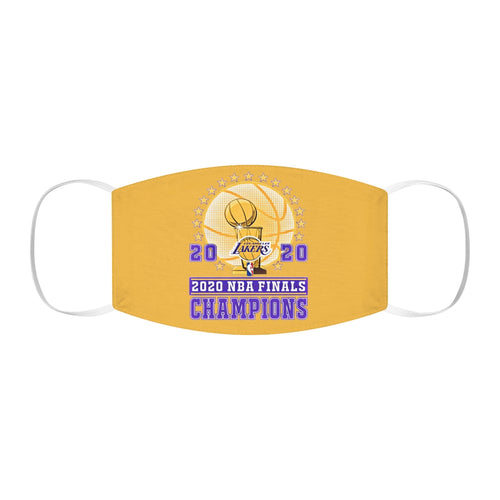 Lakers 2020 Champs Snug-Fit Polyester Face Mask