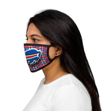 Load image into Gallery viewer, Bills Mixed-Fabric Face Mask