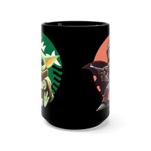 Load image into Gallery viewer, Baby Yoda Black Mug 15oz