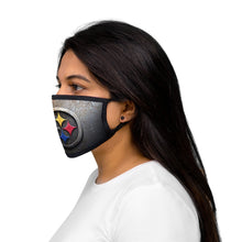 Load image into Gallery viewer, Steelers #1 Mixed-Fabric Mask