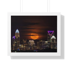 Load image into Gallery viewer, Charlotte Skyline Framed Horizontal