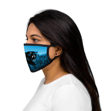 Load image into Gallery viewer, Panthers Mixed-Fabric Face Mask