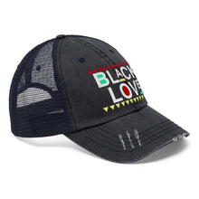 Load image into Gallery viewer, Black Love Trucker Hat