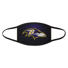 Load image into Gallery viewer, Ravens Mixed-Fabric Face Mask