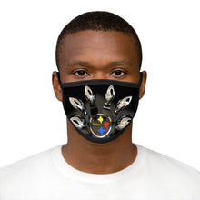 Load image into Gallery viewer, Steelers #2 Mixed-Fabric Mask