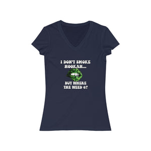No Hookah Women's Bella+Canvas V Neck