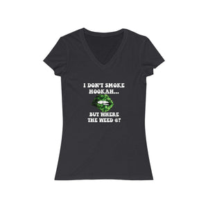 No Hookah Women's Bella+Canvas V Neck