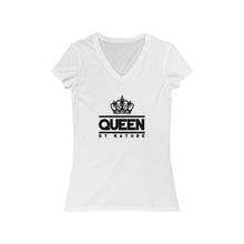 Load image into Gallery viewer, Queen By Nature V Neck Tee