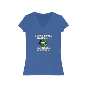 No Hookah Women's Bella+Canvas V Neck