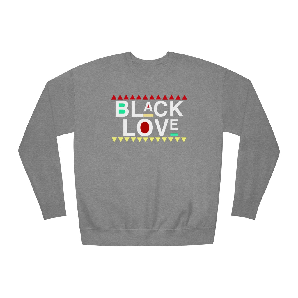 Black Love Fleece Sweatshirt