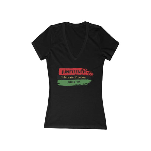 Juneteenth Women’s Deep V-Neck