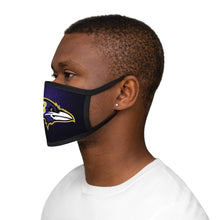 Load image into Gallery viewer, Ravens Mixed-Fabric Face Mask