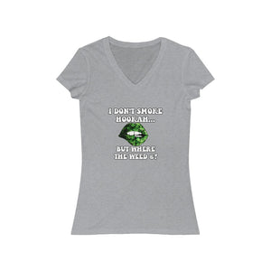 No Hookah Women's Bella+Canvas V Neck
