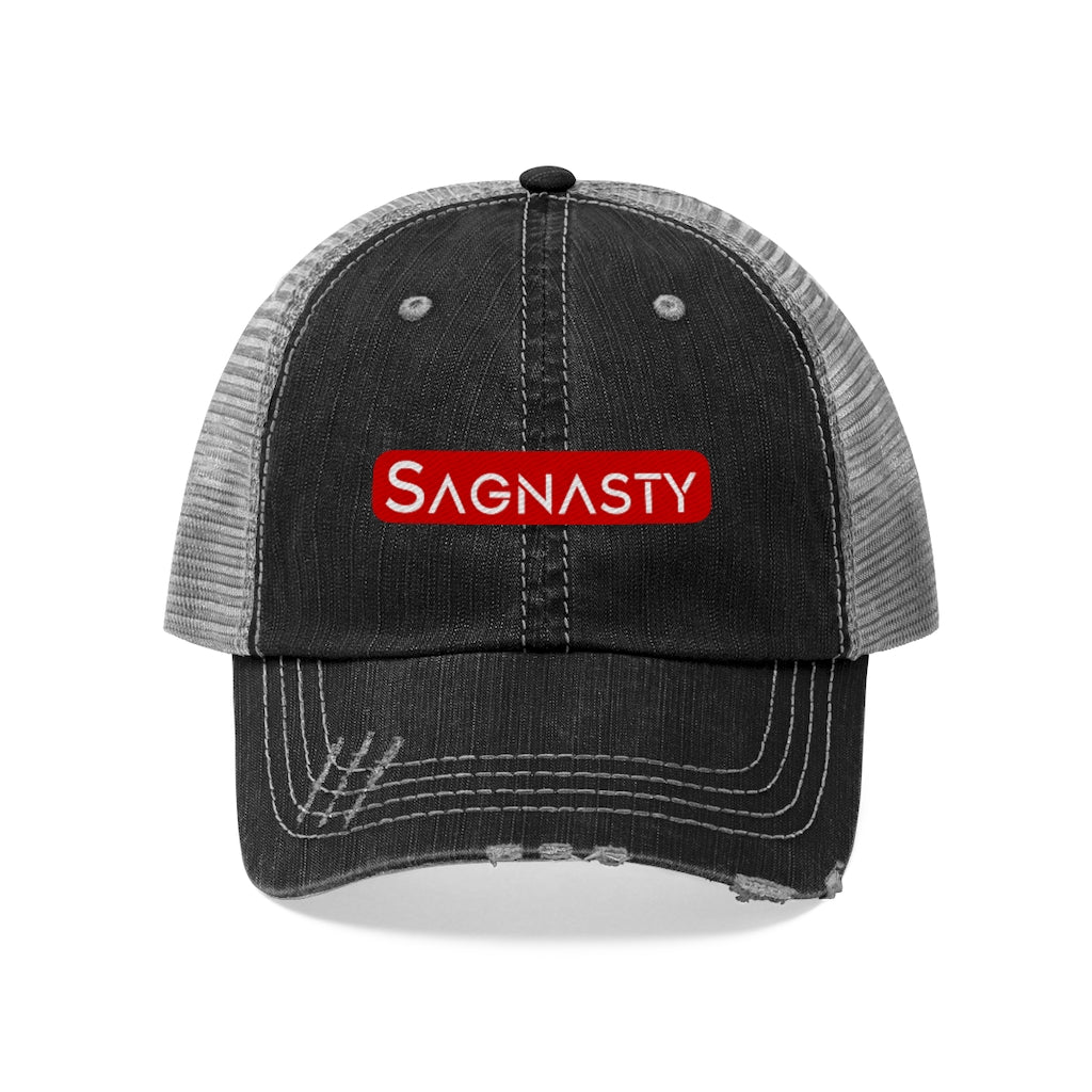 Sagnasty Red Trucker Hat